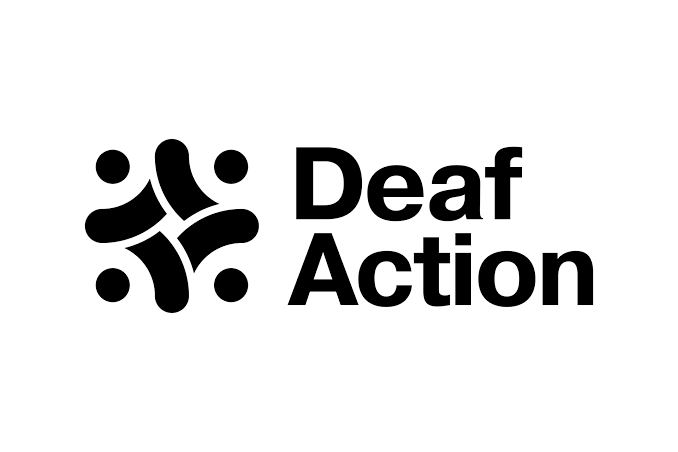 deaf action logo